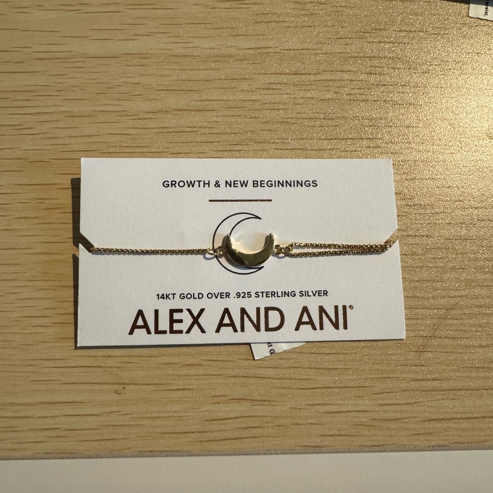 Alex and Ani Moon Pull Chain Bracelet - BNWT
